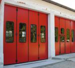 portone industriale a libro - folding industrial door 7