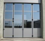 portone industriale a libro - folding industrial door 6