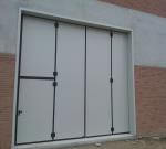 portone industriale a libro - folding industrial door